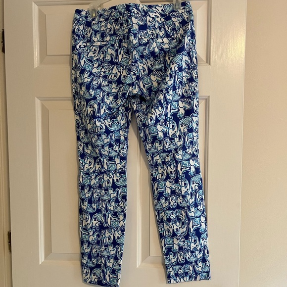 Lilly Pulitzer Kelly Skinny Ankle Pants in Get Trunky - Picture 2 of 4